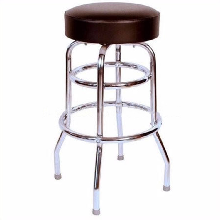 Round Modern Swivel Bar Stool Bar Chair