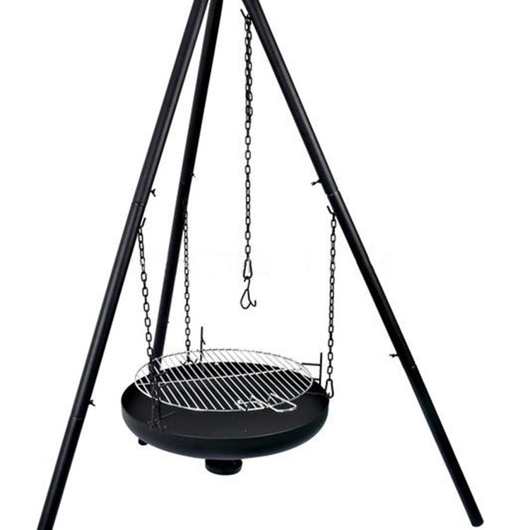 Outdoor BBQ Grills Hanging Tripod Fire Pits