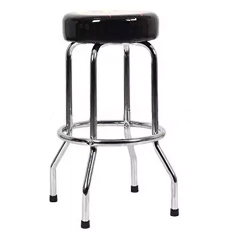 Leather or PVC Seat Bar Stool