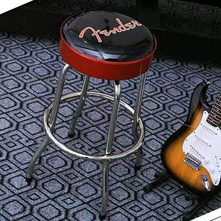 Round Swivel Leather or PVC Seat Bar Stool