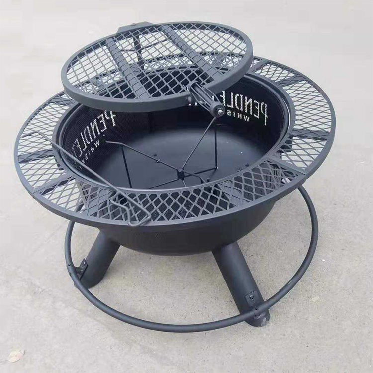 Fire Pit Outdoor Heating Table Patio BBQ Grill