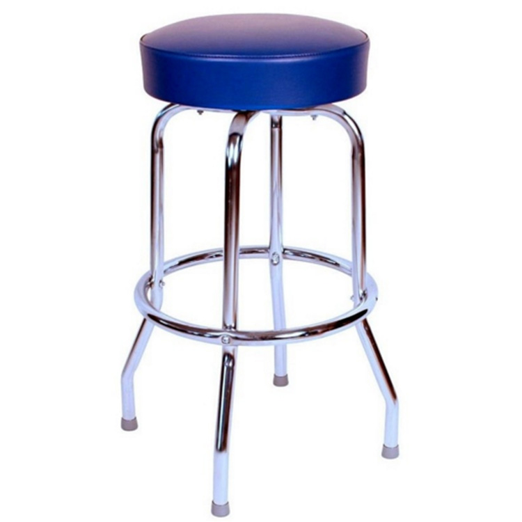 Round Swivel Leather or PVC Seat Bar Stool