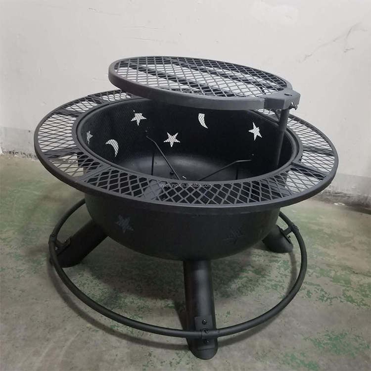 Fire Pit Outdoor Heating Table Patio BBQ Grill