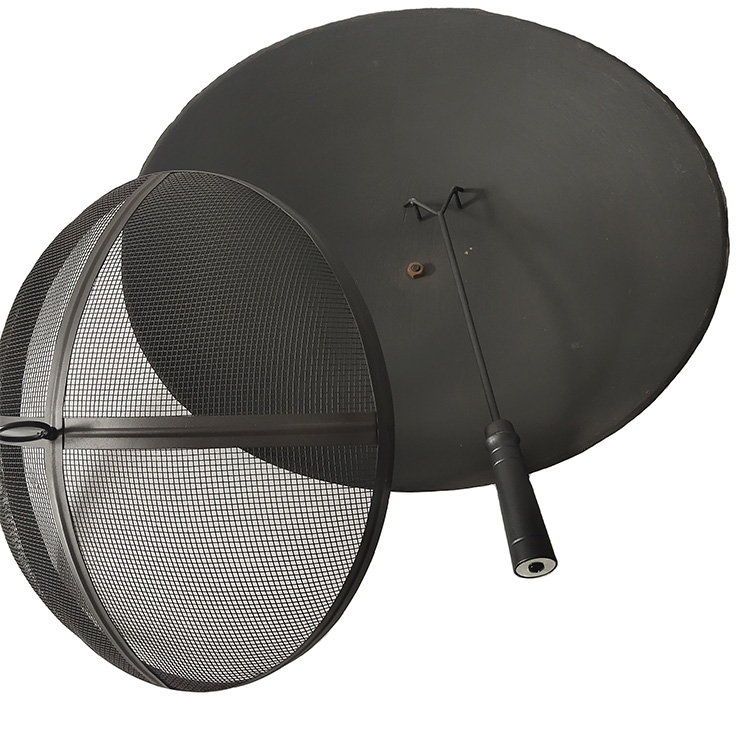 Steel Charcoal BBQ Grill Pellet Bonfire Fire Pits