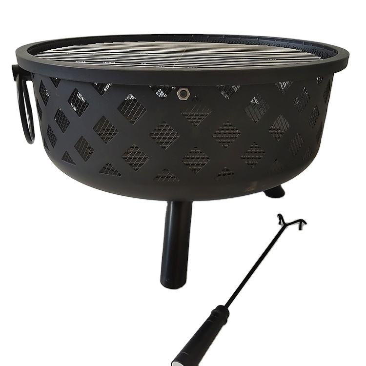 Kebab Machine BBQ Fire Pit With Grid