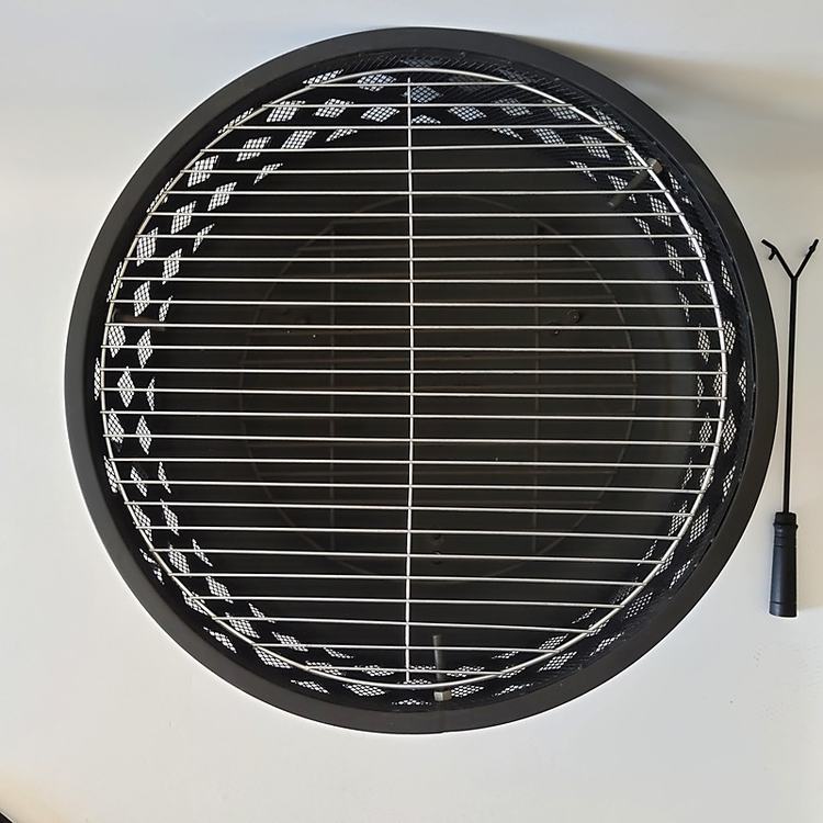 Kebab Machine BBQ Fire Pit With Grid