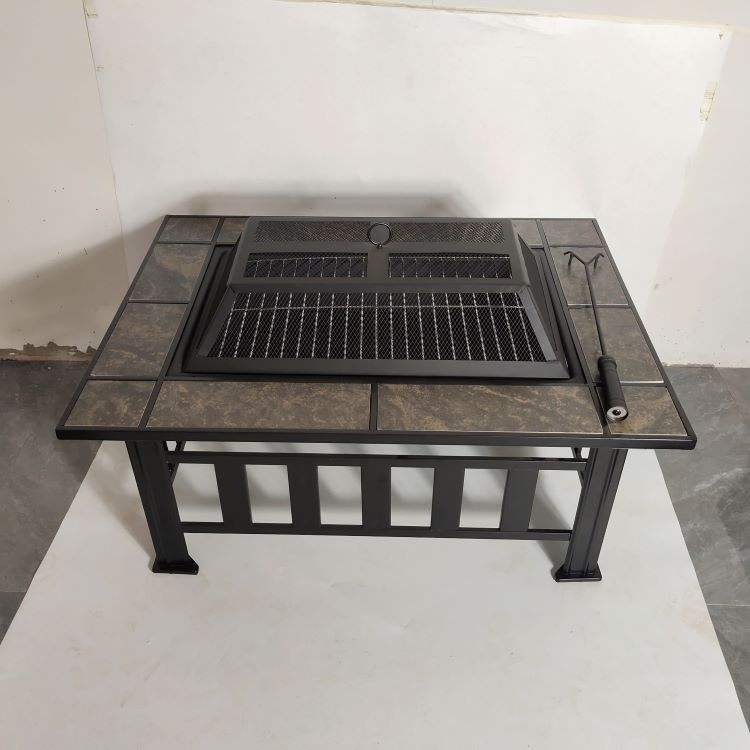 Outdoors In Smokeless Commercial Korean BBQ Grill Table