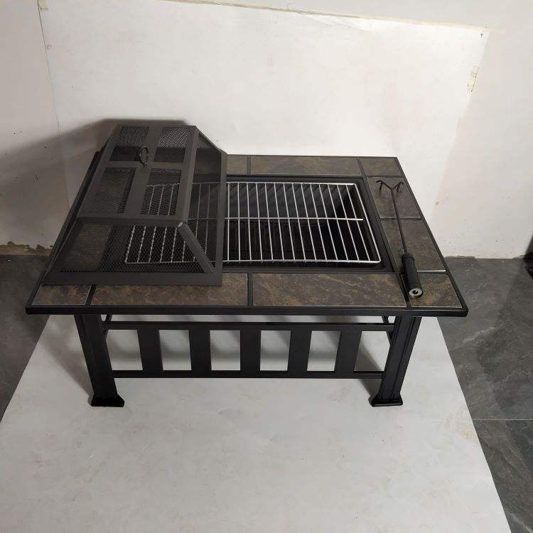 Outdoors In Smokeless Commercial Korean BBQ Grill Table