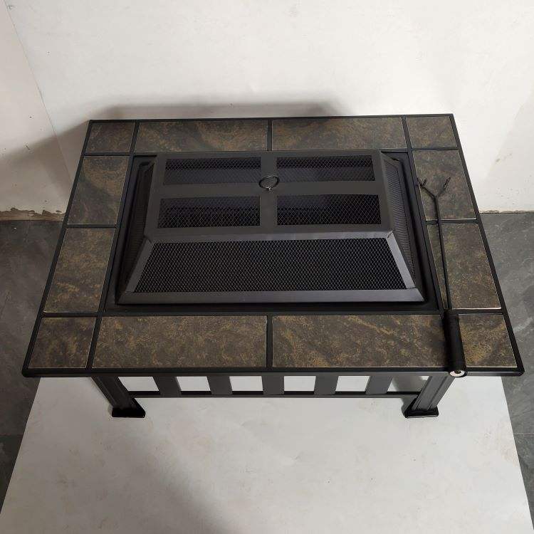 Rectangular Tile Desktop Grill