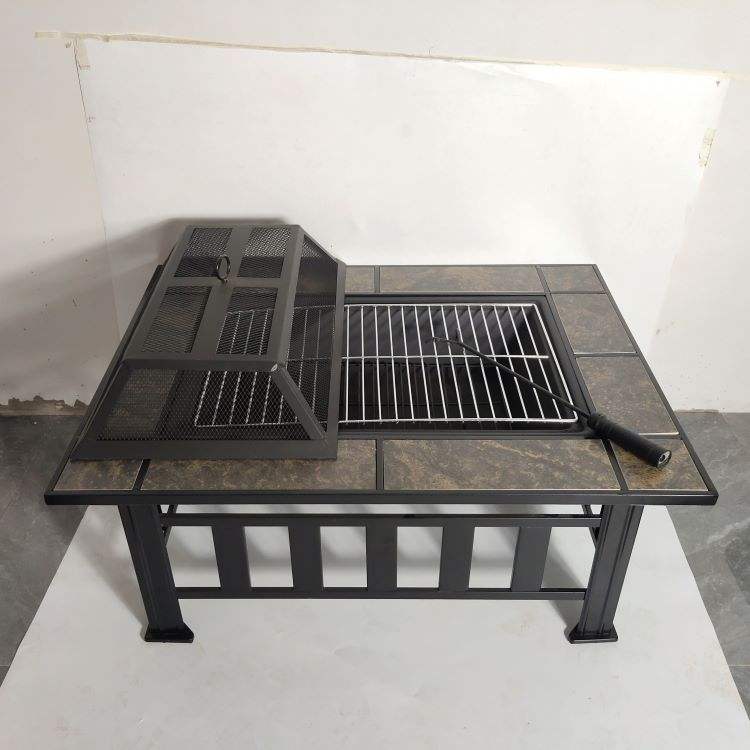 Outdoors In Smokeless Commercial Korean BBQ Grill Table