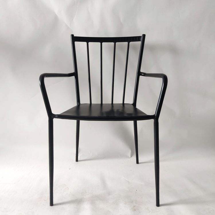 Black Chair with Backrest