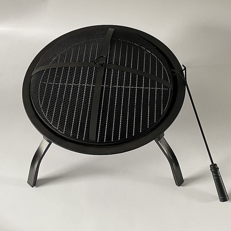 Outdoor Easy To Carry Foldable Charcoal Heating Fire Pit